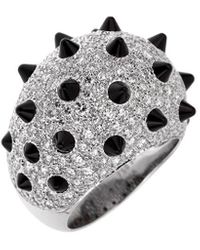 Cartier - 18K 3.66 Ct. Tw. Diamond Panthere Spike Ring (Authentic Pre-Owned) - Lyst
