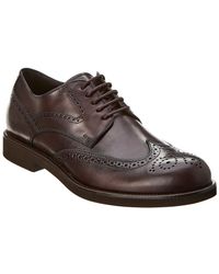 Tod's Leather Oxford - Brown