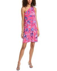 Tommy Bahama - Romantic Blooms One-shoulder Mini Dress - Lyst