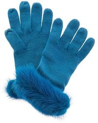La Fiorentina - Cashmere Gloves - Lyst