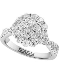 Effy Fine Jewelry - 14K 1.47 Ct. Tw. Diamond Ring - Lyst