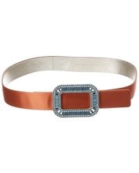 Roger Vivier - Satin Belt - Lyst