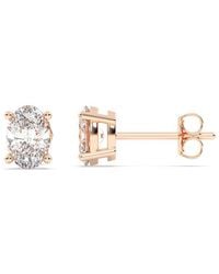 Lab Grown Diamonds - 14K 2.00 Ct. Tw. Lab-Grown Diamond Earrings - Lyst