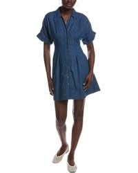 Madewell - Waisted Mini Dress - Lyst