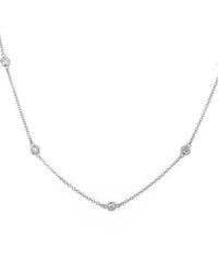 Sabrina Designs - 14k 0.44 Ct. Tw. Diamond By The Yard Necklace - Lyst