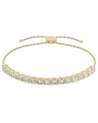 Lab Grown Diamonds - 14K 2.00 Ct. Tw. Lab Grown Diamond Tennis Bolo Bracelet - Lyst