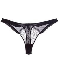 Kiki de Montparnasse - Cadeau Silk-Blend Thong - Lyst