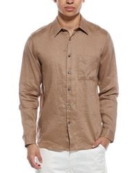 Theory - Irving Relaxed Linen Shirt - Lyst