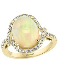 Effy Fine Jewelry - 14K 3.60 Ct. Tw. Diamond & Opal Ring - Lyst