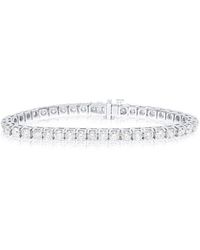 Diana M. Jewels - Fine Jewelry 14k 10.25 Ct. Tw. Diamond Tennis Bracelet - Lyst