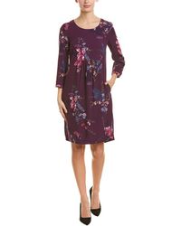 Joules Alison Woven Dress - Purple