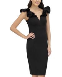 Eliza J - Sleeveless Solid Mini Dress - Lyst