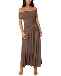 Bebe - Drop Waist Maxi Dress - Lyst