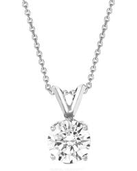 Amairah - 14K 2.00 Ct. Tw. Lab-Grown Diamond Pendant Necklace - Lyst