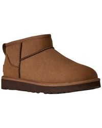 UGG - Classic Ultra Mini Nubuck Boot - Lyst