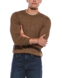 Autumn Cashmere - Coverstitch Crewneck Sweatshirt - Lyst