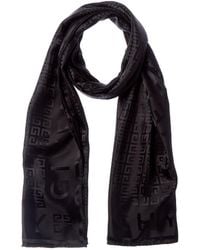 Givenchy - 4G Monogram Silk Scarf - Lyst