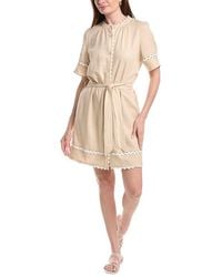 Ellen Tracy - Linen Shirtdress - Lyst