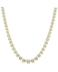 Sabrina Designs - 14K 3.52 Ct. Tw. Diamond Layered Tennis Necklace - Lyst