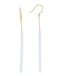 Effy Fine Jewelry - 14K 3Mm Pearl Earrings - Lyst