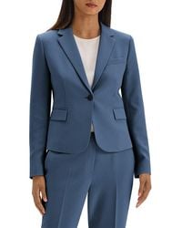 Theory - Crepe Jacket - Lyst