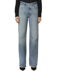 PAIGE - Petite Sawyer Wide Leg Jean - Lyst