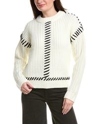 English Factory - Stitch Detailed Chunky Sweater - Lyst