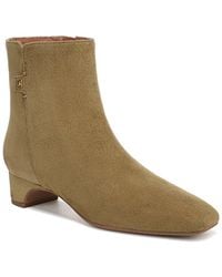 Franco Sarto - L-Luella Leather Bootie - Lyst