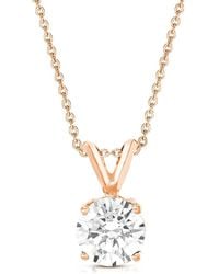 Amairah - 14K 1.50 Ct. Tw. Lab-Grown Diamond Pendant Necklace - Lyst