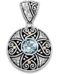 Samuel B. - 18K & 1.00 Ct. Tw. Topaz Pendant - Lyst