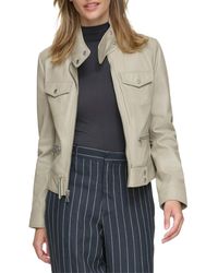 Andrew Marc - Marc New York Vicki Smooth Leather Coat - Lyst