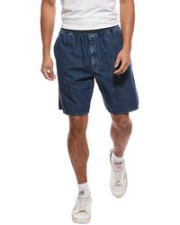 Valentino - Denim Short - Lyst