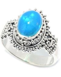 Samuel B. - Silver 1.75 Ct. Tw. Citrine Beaded Ring - Lyst