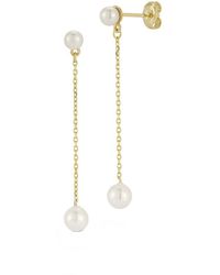 Ember Fine Jewelry - 14k Drop Earrings - Lyst