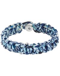 Hermès Blue Twill Kid Bracelet