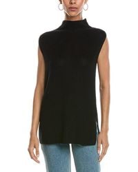 Bella Dahl - Mock Neck Sweater Vest - Lyst