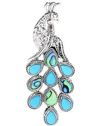 Samuel B. - Sleeping Beauty & Pearl Pendant - Lyst