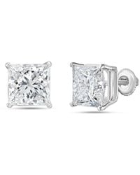 Diana M. Jewels - Diana M. 14K 10.00 Ct. Tw. Lab-Grown Diamond Earrings - Lyst