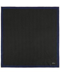 Brioni - Houndstooth Silk Pocket Square - Lyst