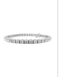 Diana M. Jewels - Diana M. Fine Jewelry 14K 7.00 Ct. Tw. Lab Grown Diamond Tennis Bracelet - Lyst