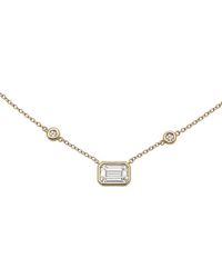 Prince Diamond & Jewelry - 14K 2.50 Ct. Tw. Lab-Grown Diamond Stackable Necklace - Lyst