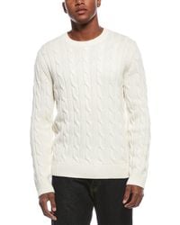 Theory - Montana Wool & Cashmere-Blend Crewneck Sweater - Lyst