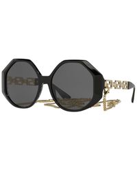 Versace Ve4395 59mm Sunglasses - Black