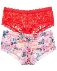 Hanky Panky - Set Of 2 Printed Boyshort - Lyst