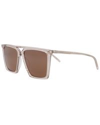 Saint Laurent - Core 56Mm Sunglasses - Lyst