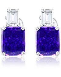 Suzy Levian CZ Jewelry - Suzy Levian Gala Collection Cz Drop Earrings - Lyst