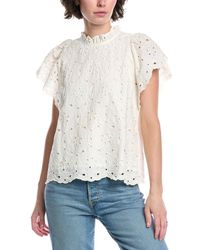 Fate - Eyelet Top - Lyst