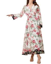 COLON DIANA - Print Maxi Dress - Lyst