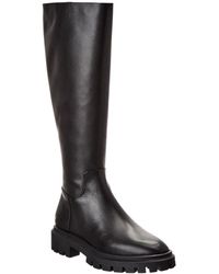 Stuart Weitzman - Ultra Lug Leather Knee-High Boot - Lyst