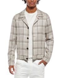 Isaia - Portofino Wool, Silk & Linen-Blend Jacket - Lyst